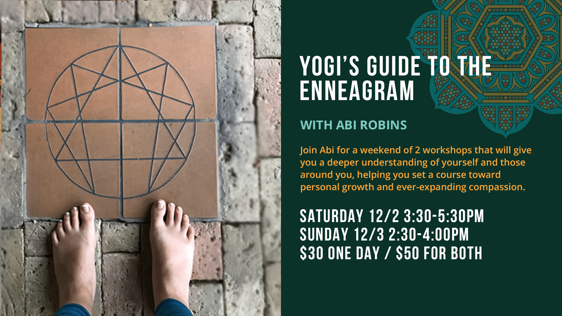 Yogi's Guide to the Enneagram at Practice Yoga Austin