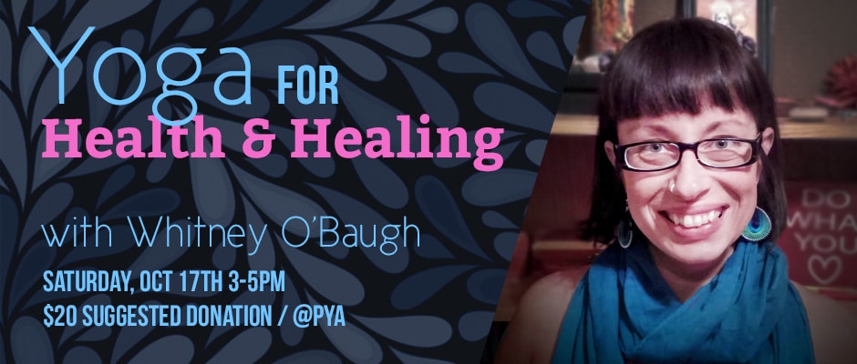 Yoga for Health and Healing with Whitney O'Baugh