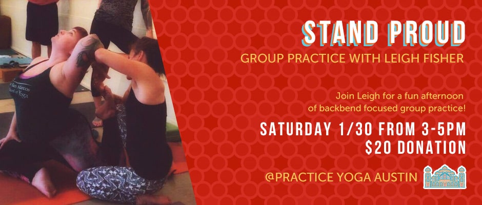 Stand Proud: Group Practice with Leigh Fisher