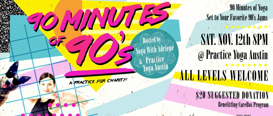 90 Minutes of 90's with Adriene Mishler