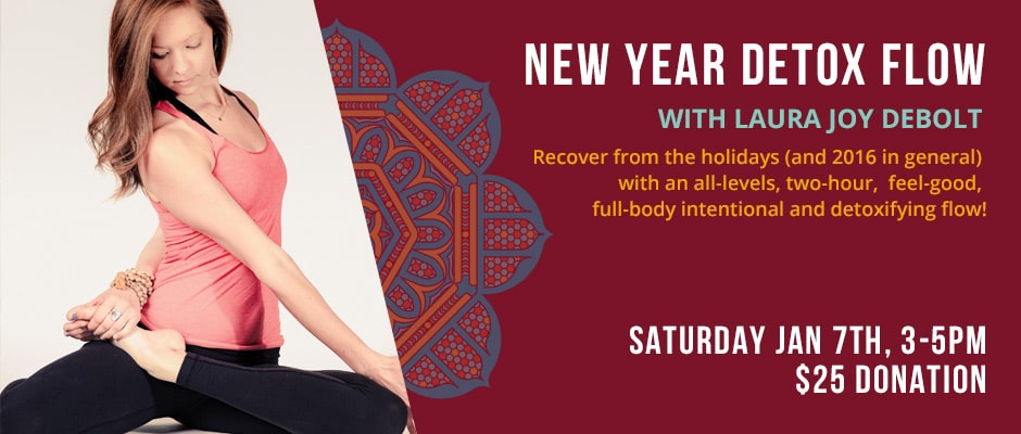 New Year Detox Flow with Kiely Rutledge