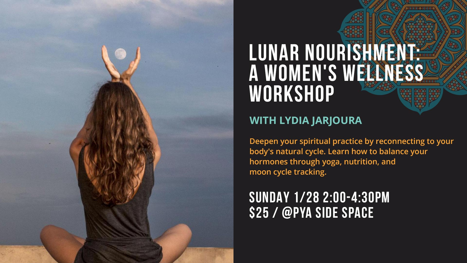 Lunar Nourishment Workshop at Practice Yoga Austin