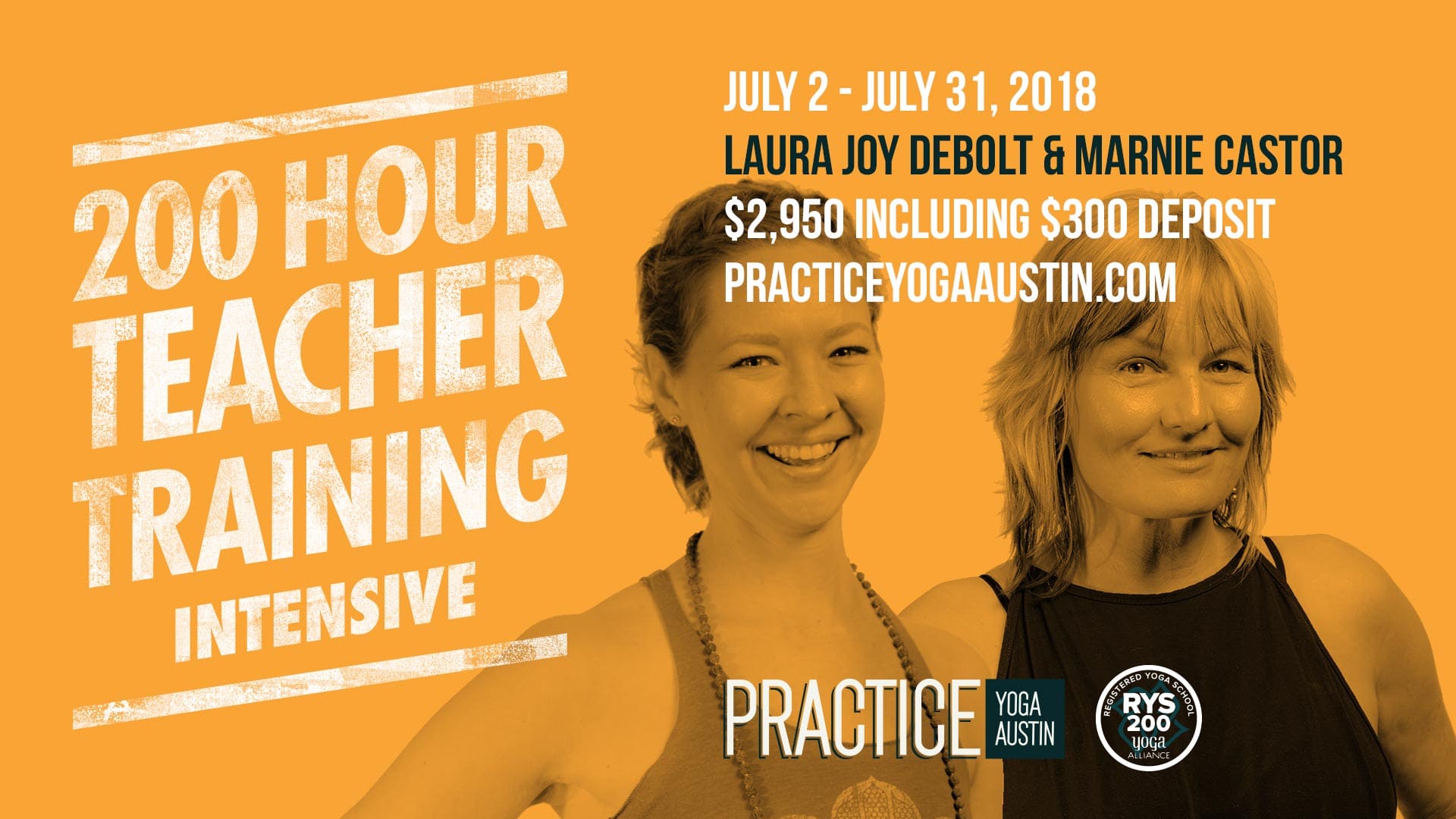 200 Hour Yoga Teacher Training Intensive