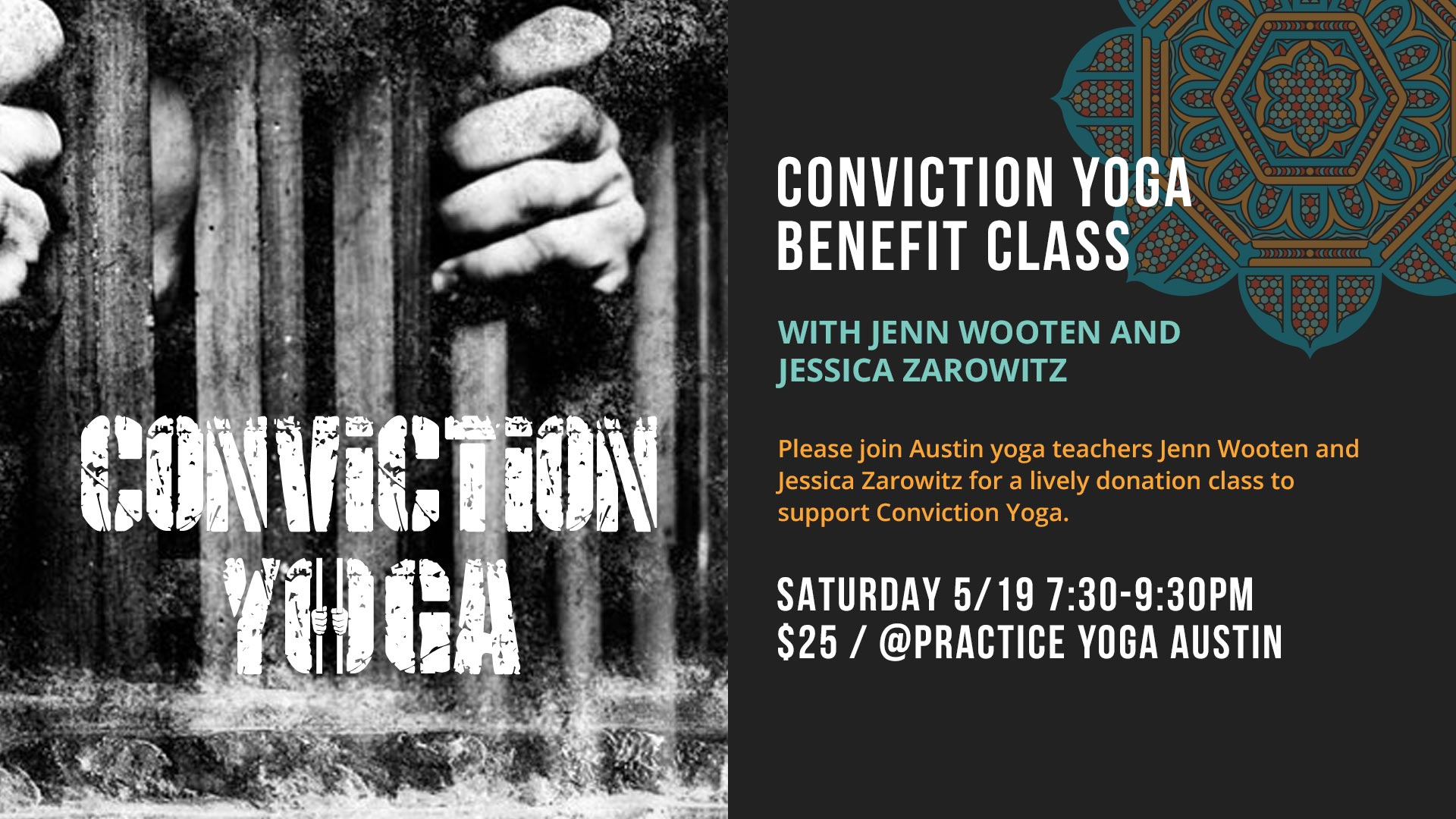 Conviction Yoga Benefit Class