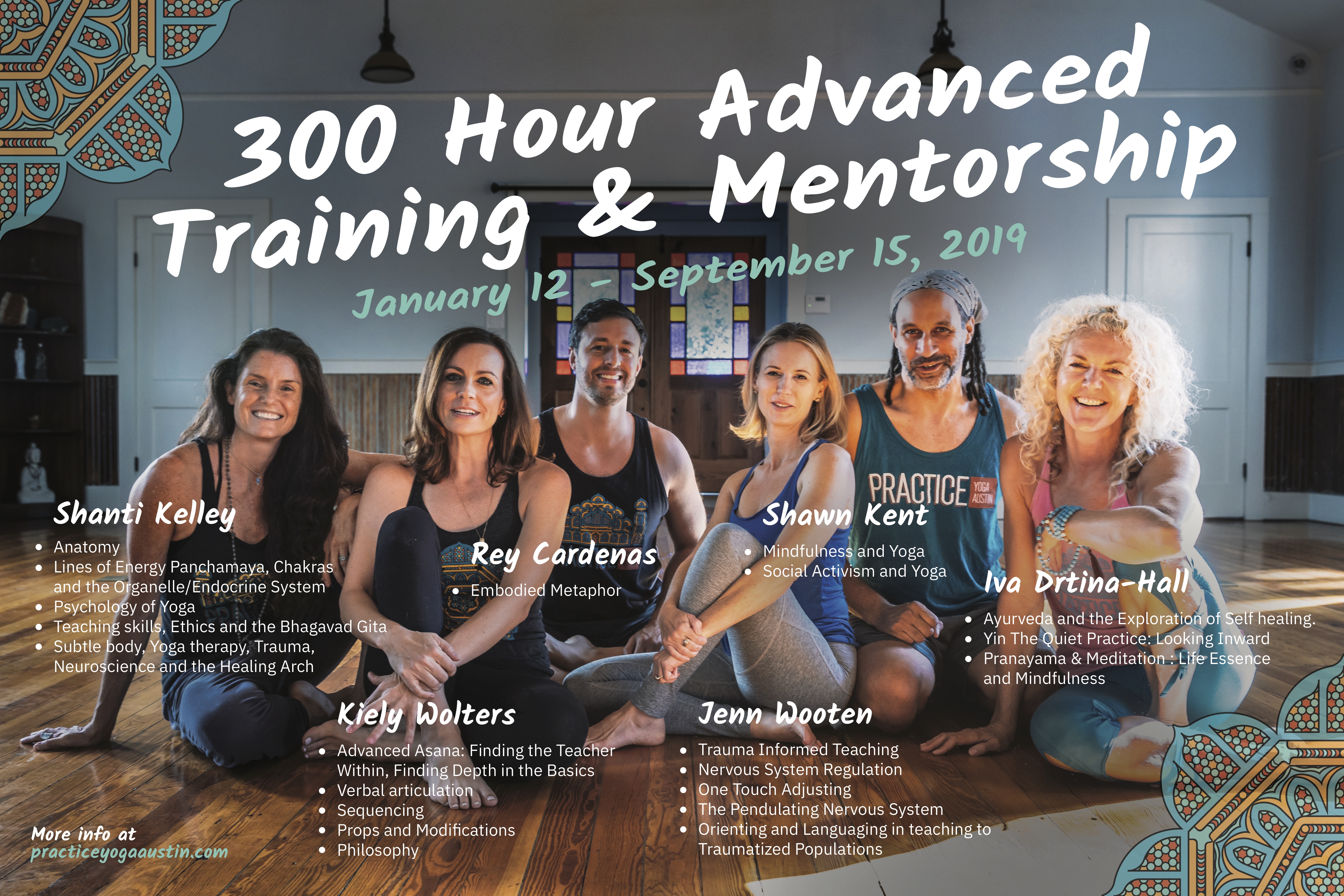 Practice Yoga Austin 300 Hour Teacher Training and Mentorship