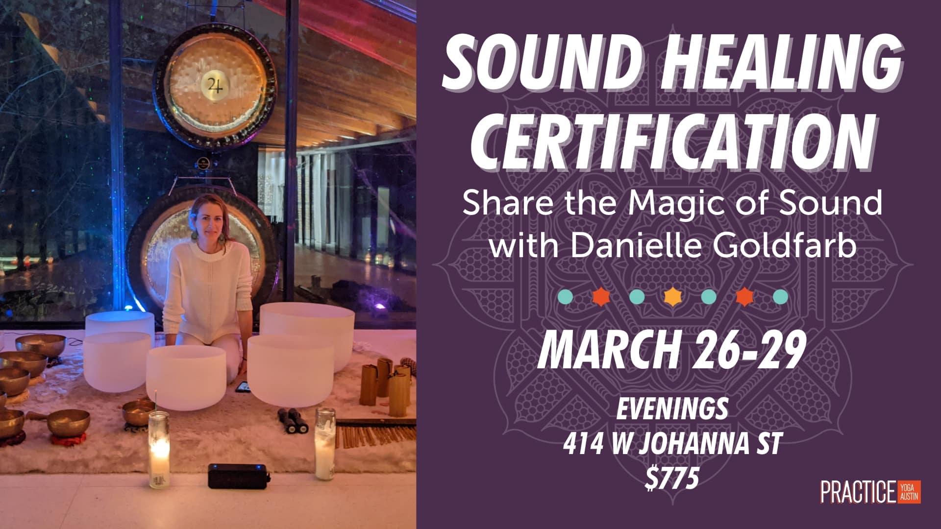 Sound Healing Certification with Danielle Goldfarb