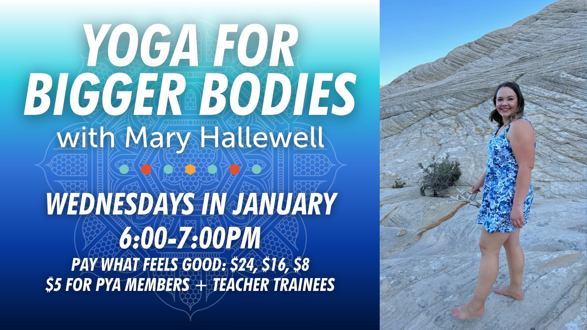 Joyful Wellness Yoga with Mary - Schedule