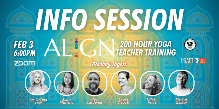 200 Hour Yoga Teacher Training Banner