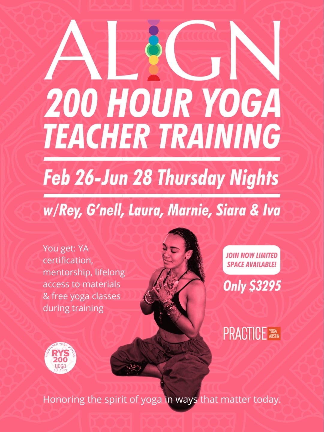 ALIGN 200 Hour Yoga Teacher Training