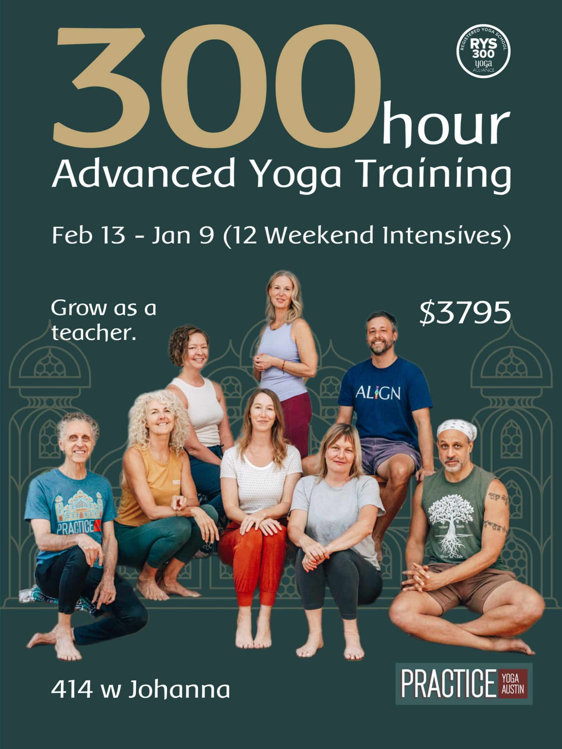 300 Hour Advanced Yoga Teacher Training